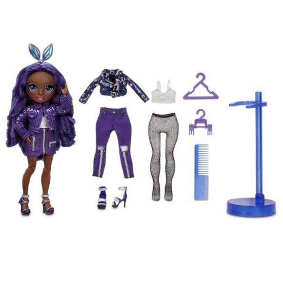 Rainbow High Krystal Bailey Indigo Fashion Doll Mix & Match with Accessories NIB - Picture 2 of 5